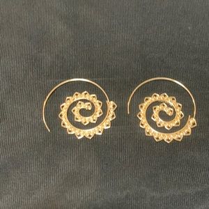 Bohemian earrings mandala